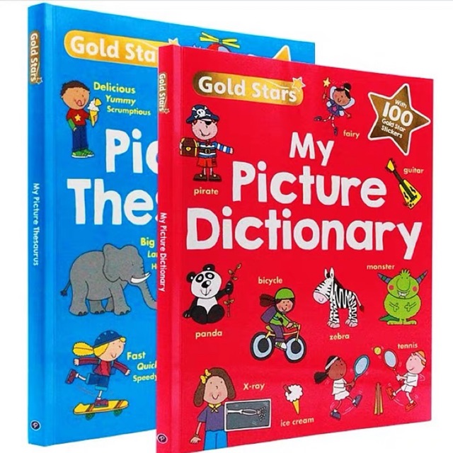 Jual Gold stars my picture thesaurus my picture dictionary kamus
