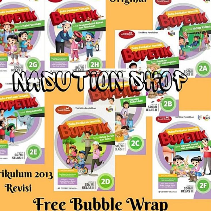 Jual Buku Bupetik Kelas 2 SD 2A 2B 2C 2D 2E 2F 2G 2H K13 Revisi ...