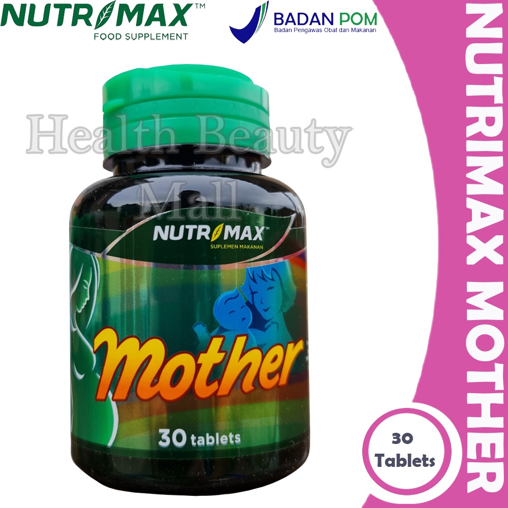 Jual NUTRIMAX Mother 30 TAB - Vitamin Ibu - Suplemen Hamil - Vit ...