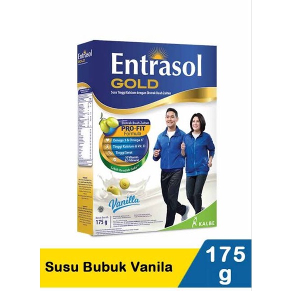 Jual Promo!! Entrasol Gold 175 g Pro-Fit Formula Lebih Rendah Gula ...