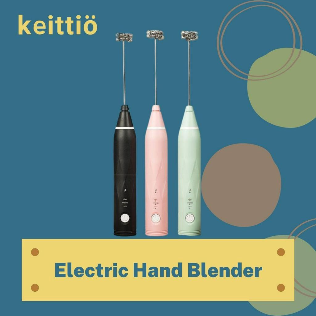 Jual Keittio Electric Hand Blender Tangan Pengaduk kopi Milk Frother