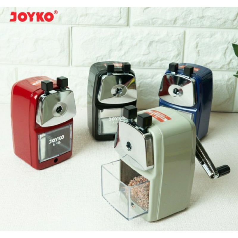 Jual Rautan Pensil Putar Joyko A-5L/Sharpener/Serutan Meja Besi Joyko ...