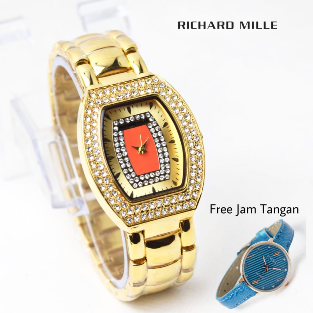 jam tangan rm wanita beli 1 gratis 1 jam kulit