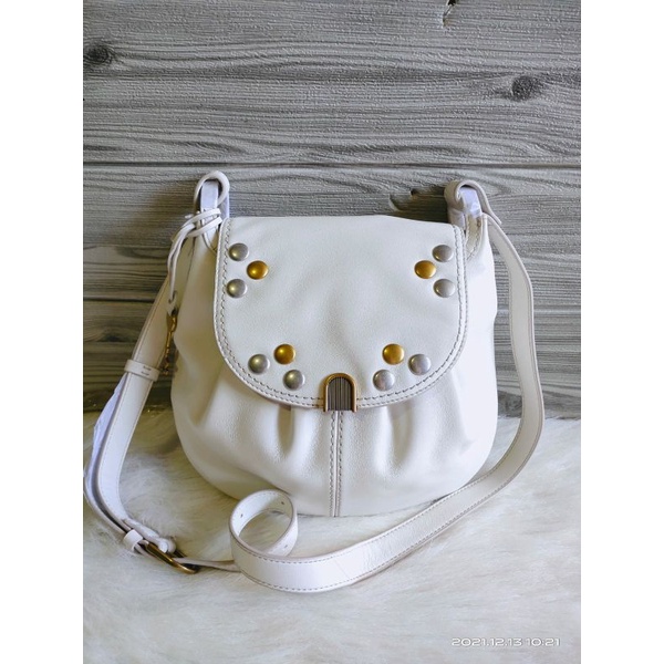 tas Fossil Gigi Flap Crossbody white ZB1499-159