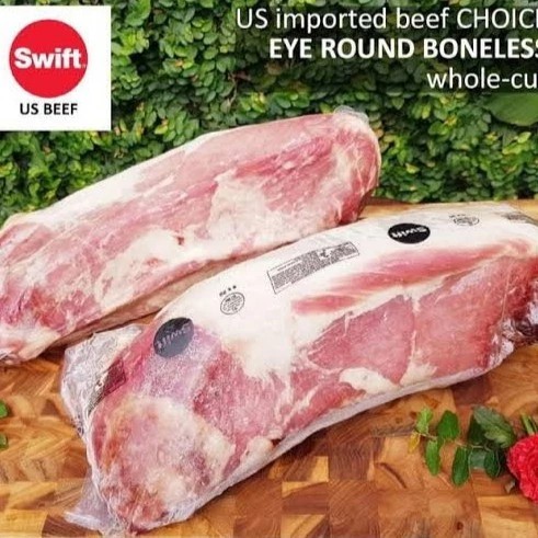 Jual Daging Sapi Gandik Import-Usa Beef Eye Round Whole | Shopee Indonesia