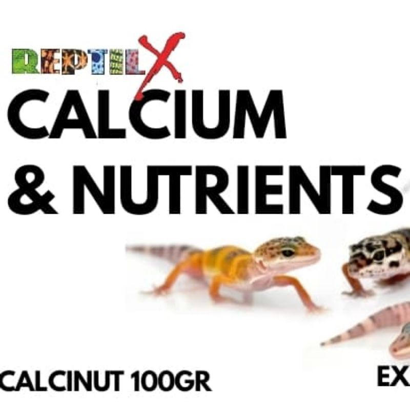 Jual CALCINUT CALCIUM NUTRIENT KALSIUM GECKO IGUANA KURA | Shopee Indonesia