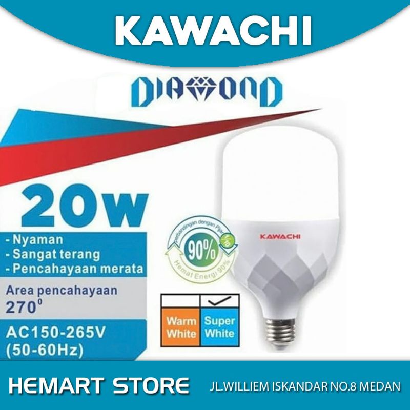 Jual Lampu Kawachi Diamond 20watt Shopee Indonesia 9497