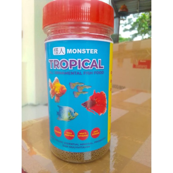 Jual Makanan Ikan Hias Tropical 100gr 