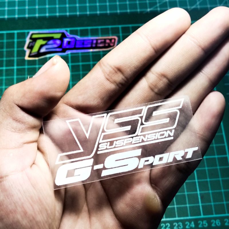 Jual STICKER SHOCK YSS G-SERIES / STICKER SHOCK G-Sport | Shopee Indonesia