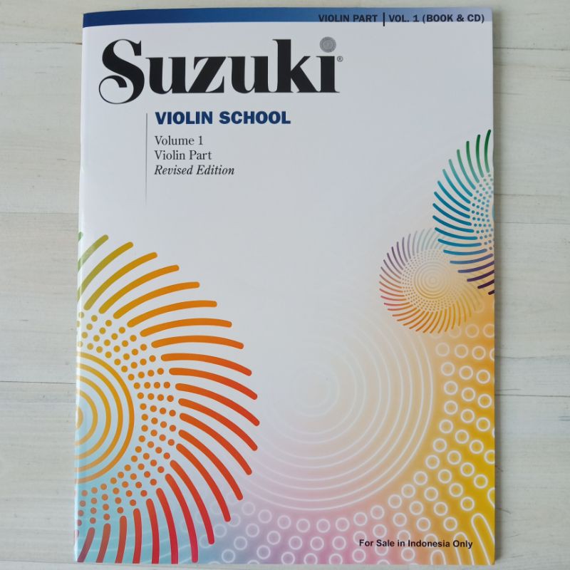 Jual Suzuki Violin School Volume 1 - Violin Part + CD - Buku Biola ...