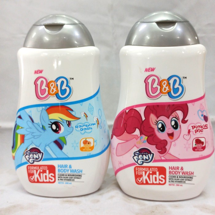 Jual B&B KIDS HAIR & BODY WASH 280ML | Shopee Indonesia