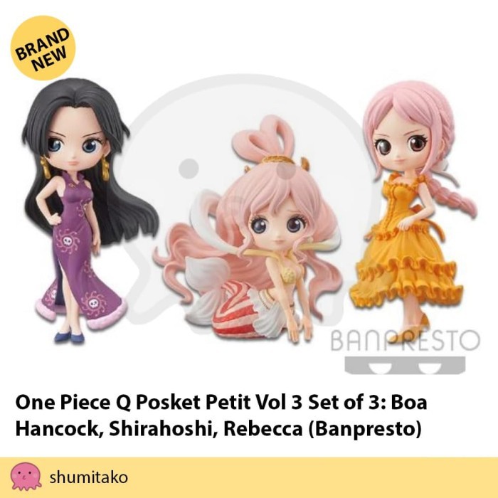Figurine One Piece - Shirahoshi - Q Posket (Banpresto) - Occasion