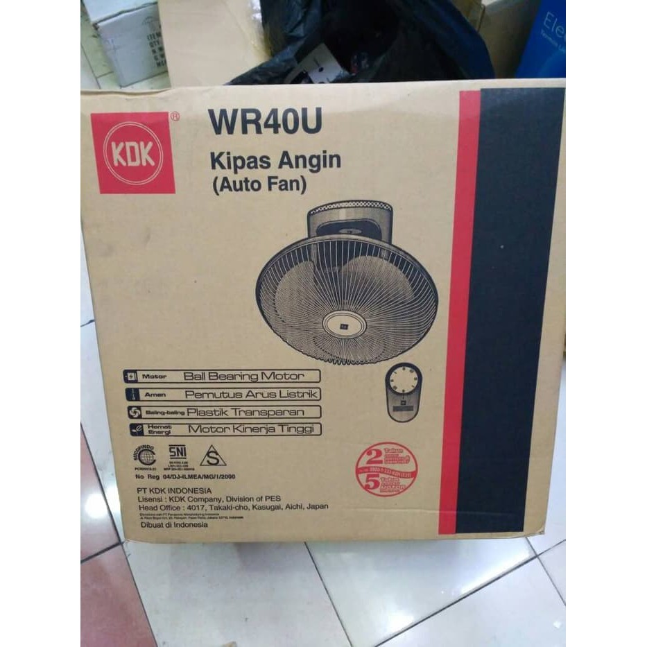 Jual KDK Auto Fan 16 inch WR40U Kipas Angin Orbit Plafon Langit-Langit ...