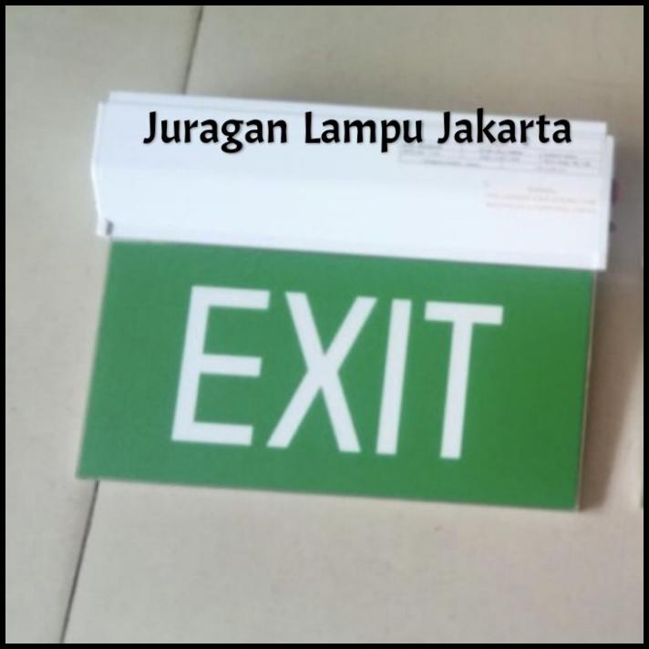 Jual Lampu Exit Emergency Vitalite Lampu Led Petunjuk Exit | Shopee ...