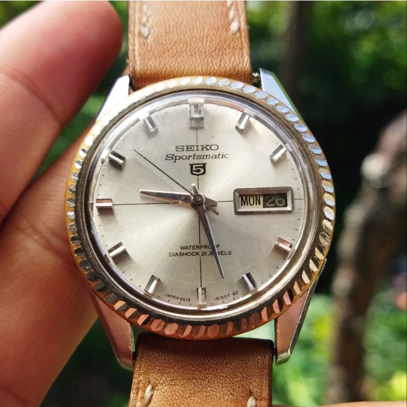 Jual Seiko 5 Sportmatic 6619 8090 Shopee Indonesia