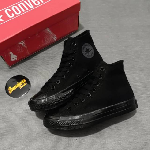 PROMO 350K SAJA HARGA NORMAL 500K CONVERSE 70S HI ALL BLACK