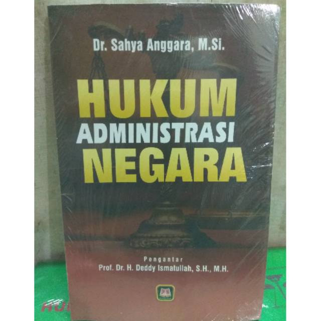 Jual Hukum Administrasi Negara Dr Sahya Anggara M Si Shopee Indonesia 1485