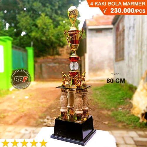 Jual Promo Trophy Piala Kaki Bola Marmer Cm Shopee Indonesia