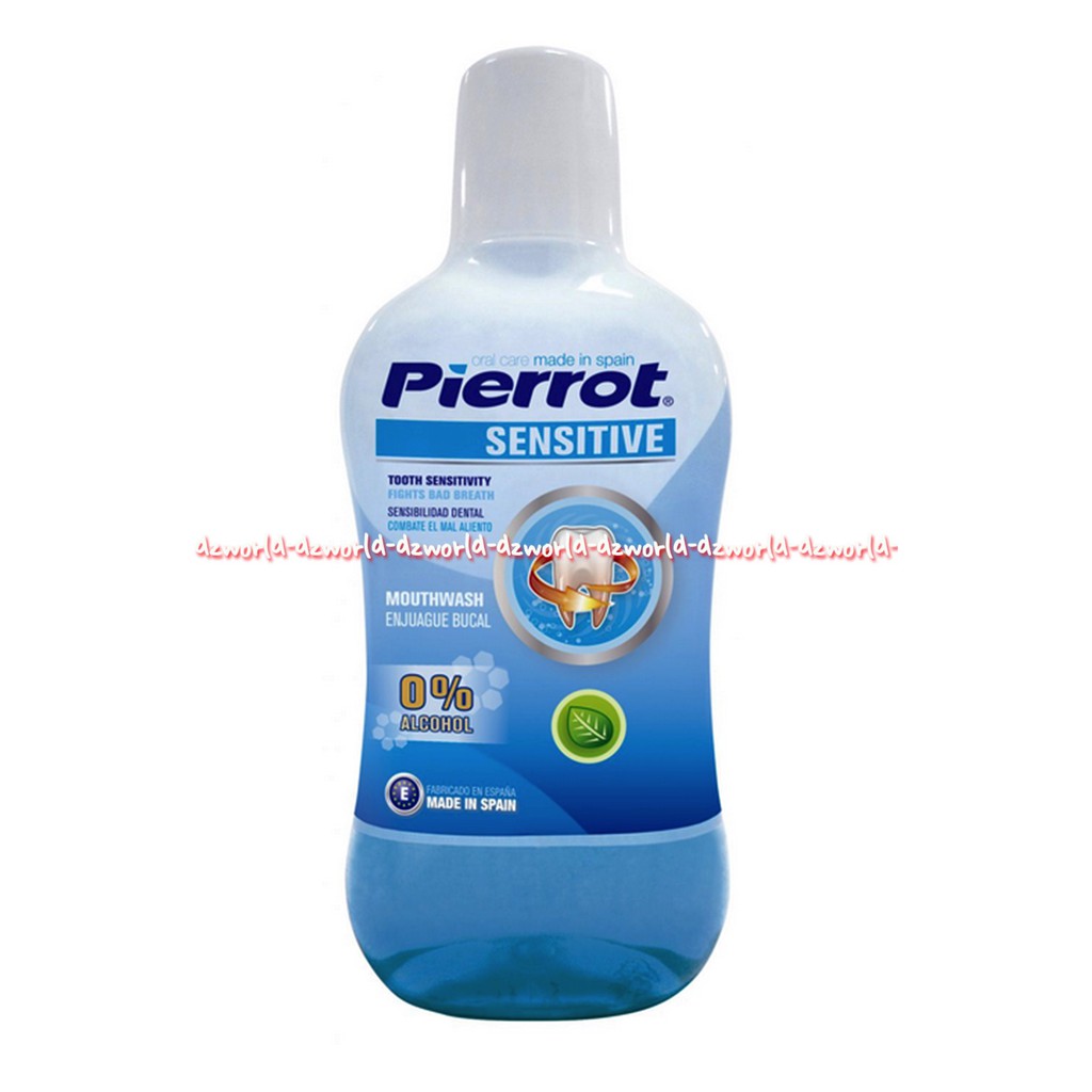 Jual Pierrot Sensitive Mouthwash Tooth 500ml Obat Kumur Kumur Untuk