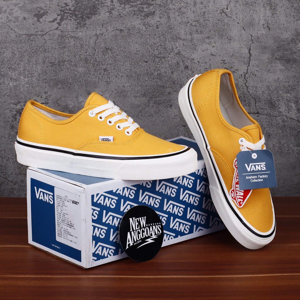 Vans best sale sunflower yellow