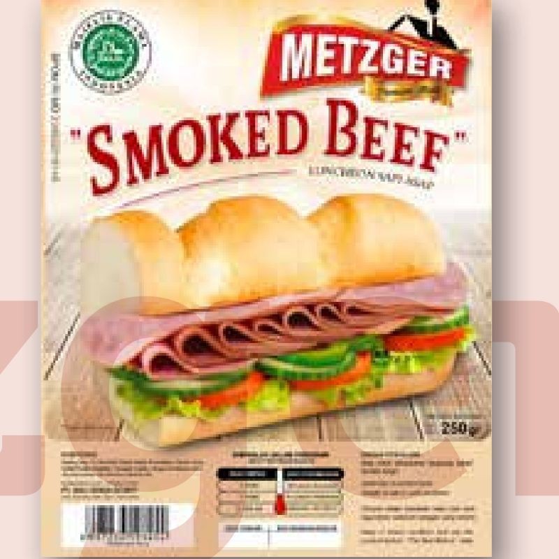 Jual Smoked Beef Sliced Metzger HALAL | Shopee Indonesia