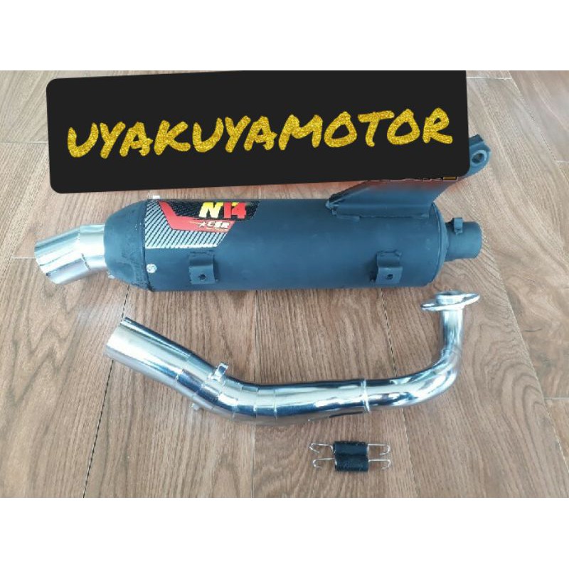 Jual knalpot bobokan racing standart beat street chrome merk csr ...