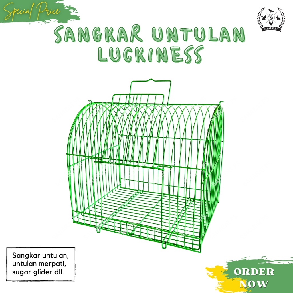 Jual KANDANG UNTULAN BESI SANGKAR UNTULAN SUGAR GLIDER TUPAI | Shopee  Indonesia