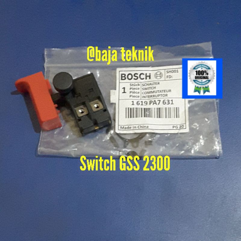 Jual Switch / On-Off Mesin Amplas Tipe GSS 2300 BOSCH | Shopee Indonesia