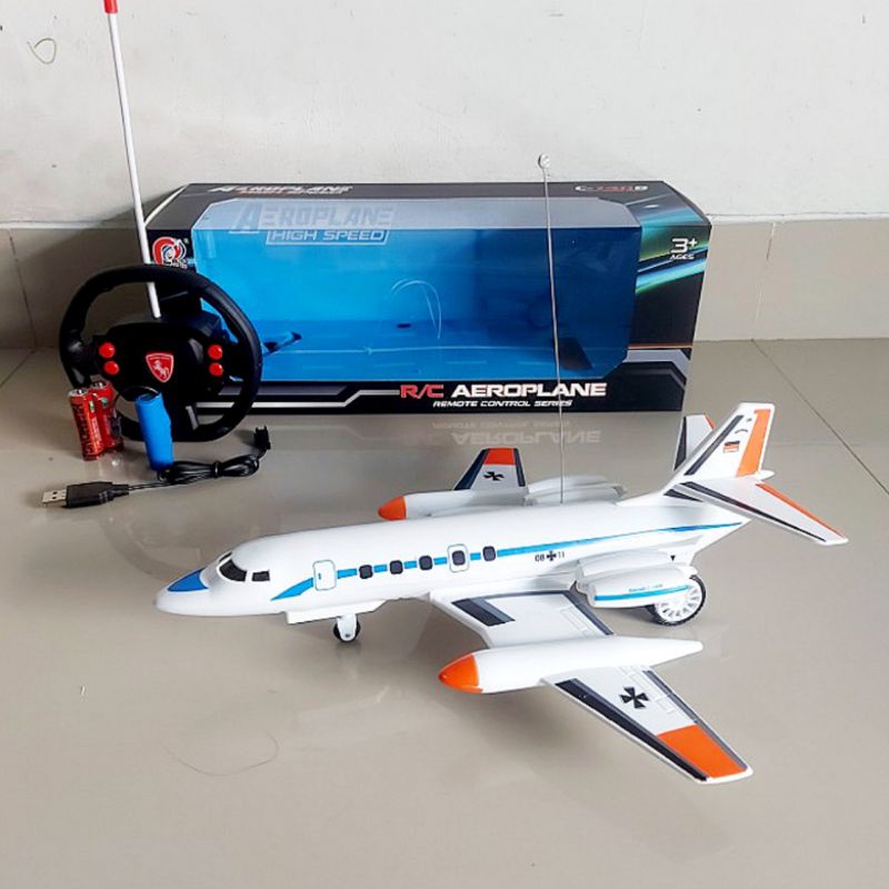 Jual RC Private Jet Remote Control Baterai Charger Mobil Remot Kontrol Pesawat Terbang Jet