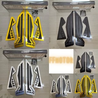 Plat Bordes Alumunium Nmax 2016-2019 Stainless Steel