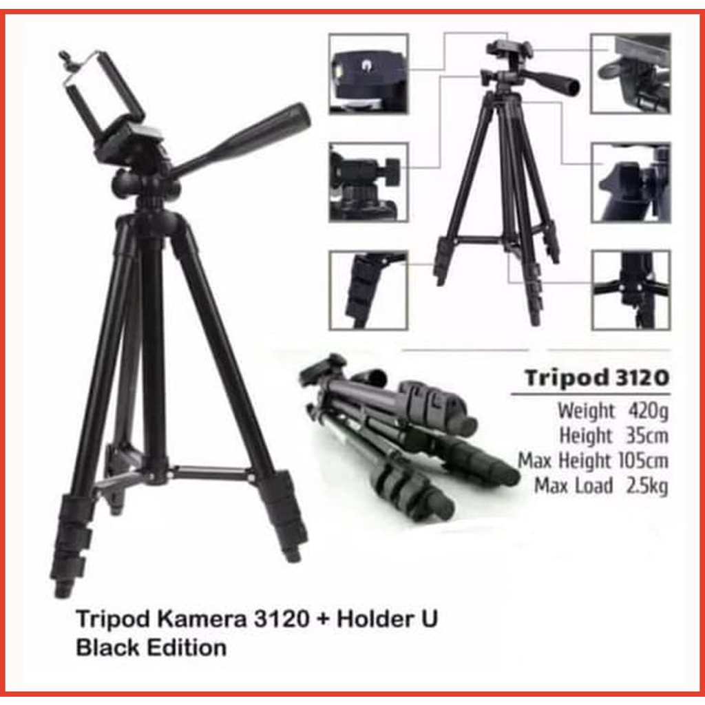 tripod kamera dan hp