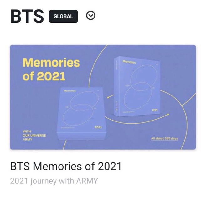 Jual Official Bts Memories 2021 Dvd Bluray Digicode Shopee Indonesia