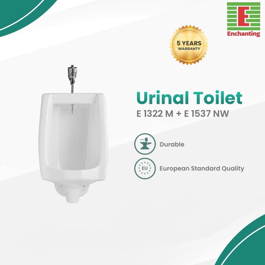 Urinal Toilet Europe Enchanting E1322+E1537NW SET
