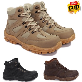 JUAL SEPATU BOOTS SAFTY OUTDOOR BISA BAYAR DITEMPAT (COD)!! - Fashion Pria  - 893321639