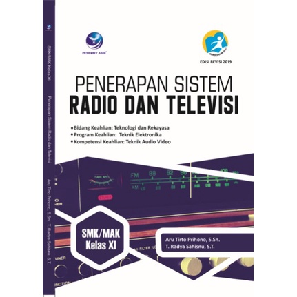 Jual Penerapan Sistem Radio Dan Televisi Untuk Smk Mak Kelas Xi Dan Xii Bidang Keahlian