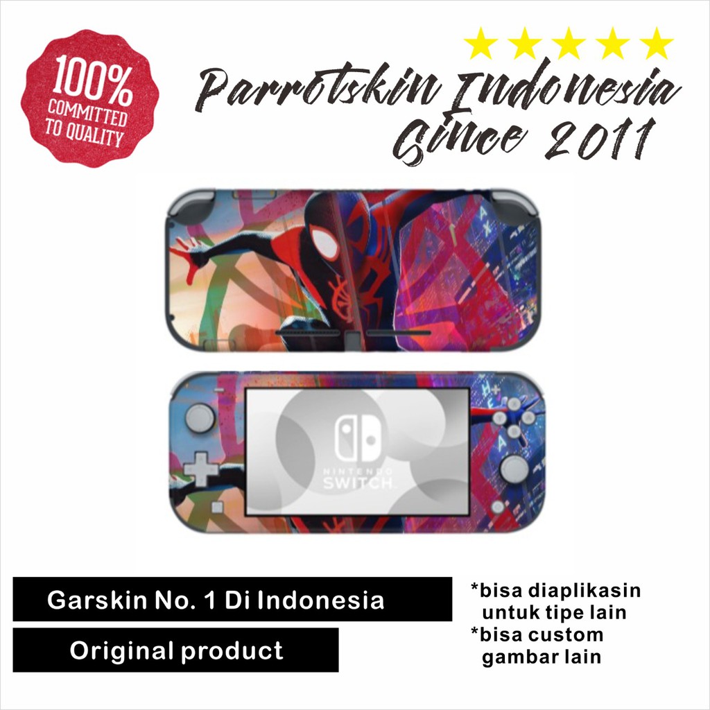 Garskin Skin Nintendo Switch Lite Spiderman Spider Man