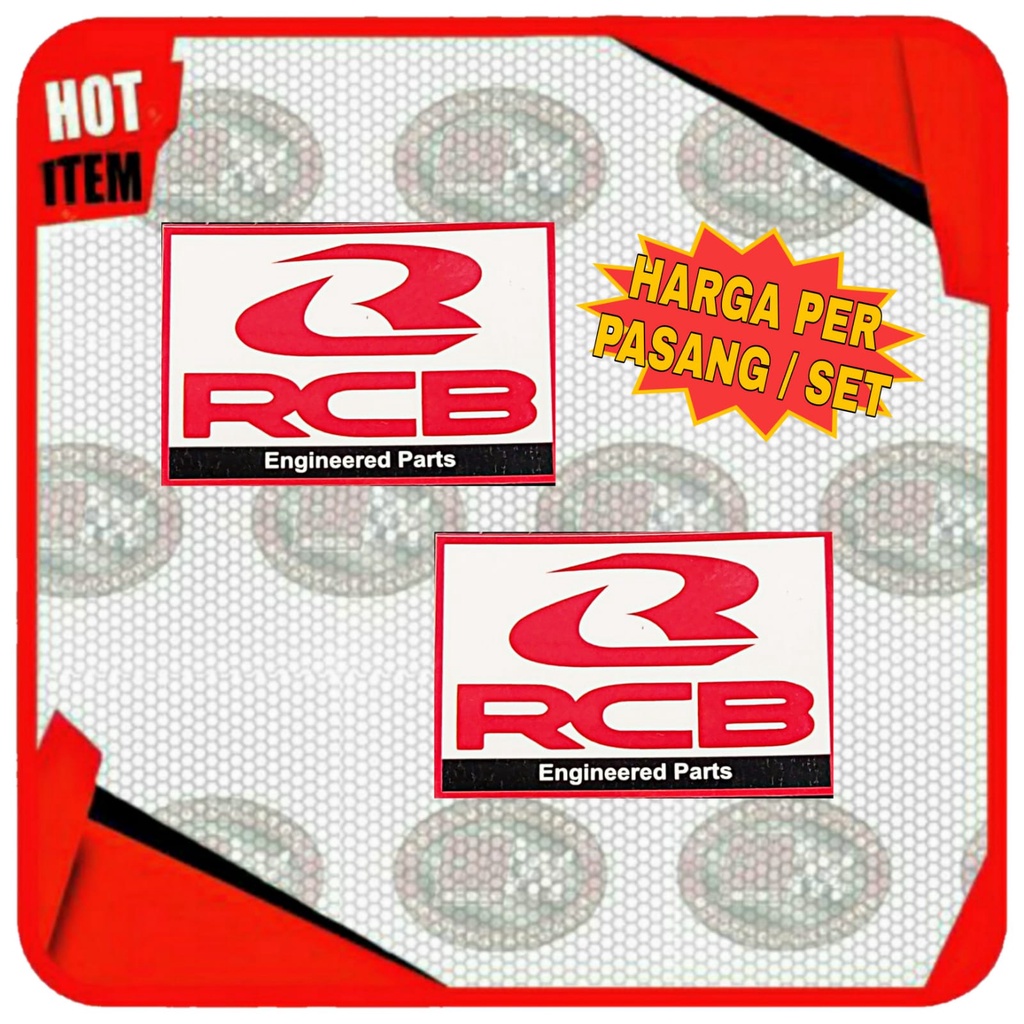 Jual Stiker Sticker Tabung Sok Shock Shockbreaker Belakang Logo Rcb Sb Shopee Indonesia