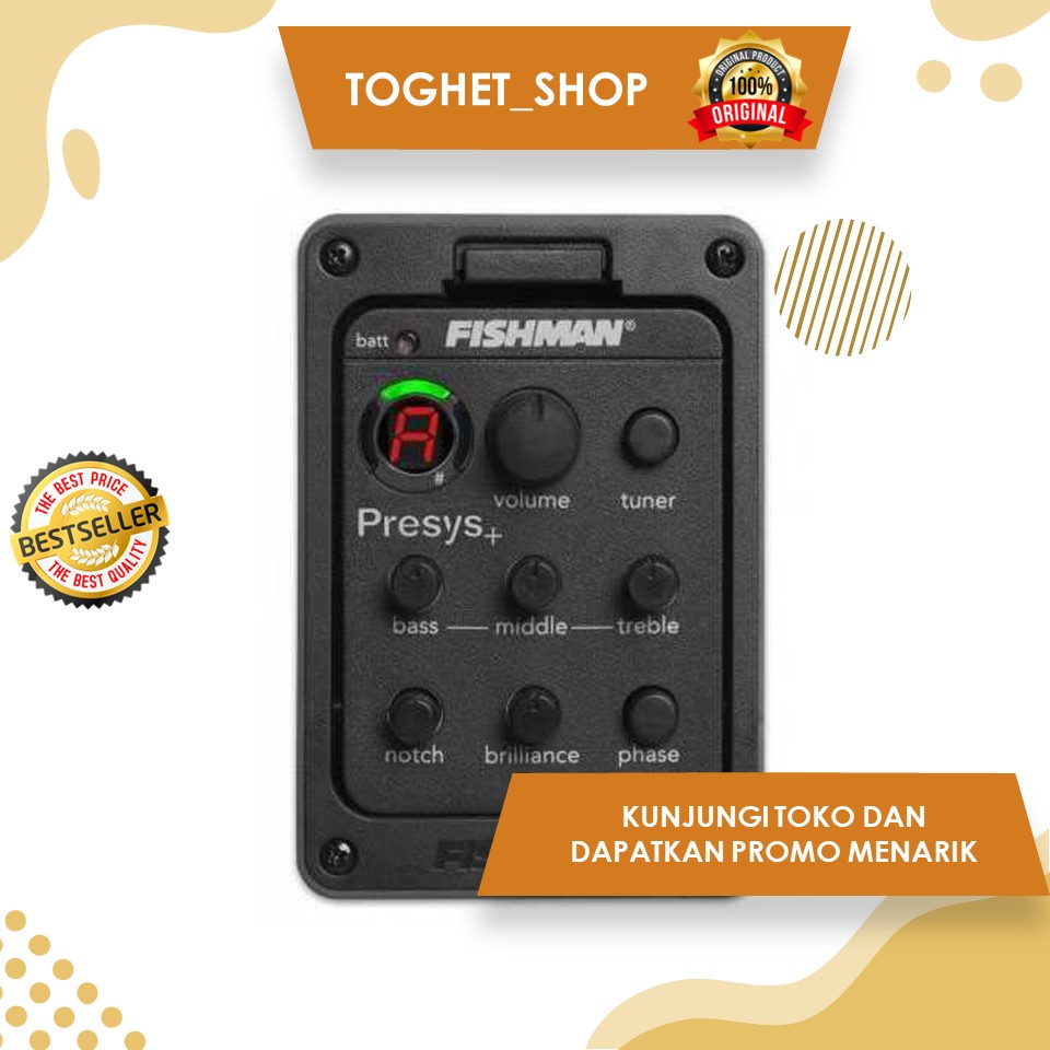 Jual Preamp Amplifier Gitar Dilengkapi Dengan 6 EQ Tuner Preamp