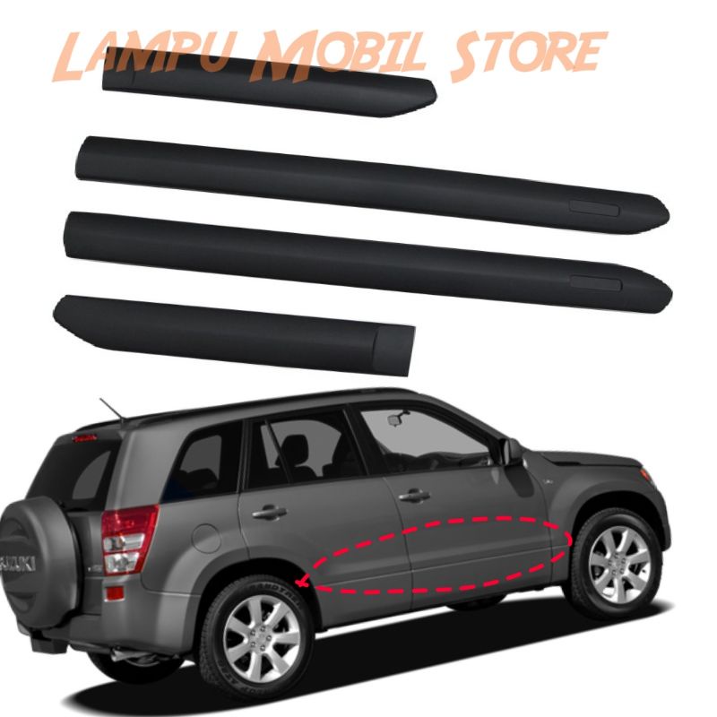 Jual Side Moulding List Body Lis Pintu Suzuki Grand Vitara Shopee