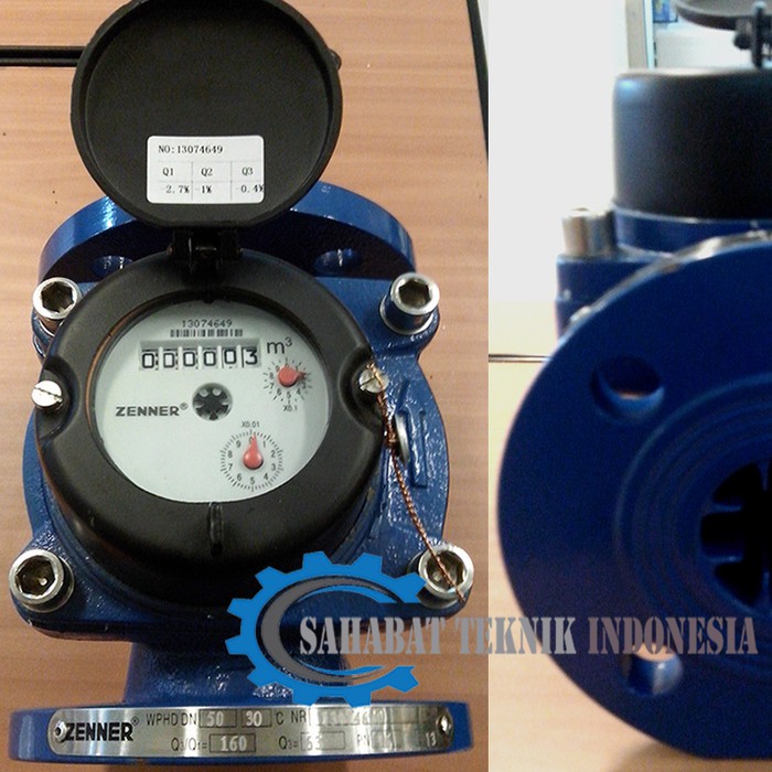 Jual Water Meter ZENNER Size 3 inch DN 80MM Water Meter cold water