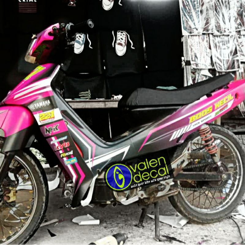 Jual Sticker Striping Decal F1ZR / FizR full body desain request FREE ...