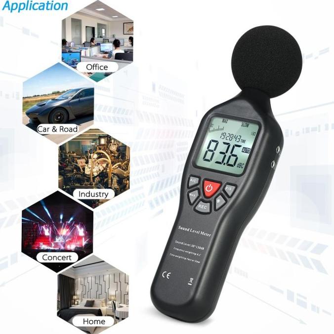 Jual Sound Level Meter Data Logger Usb Decibel Tester Ukur Suara Noise