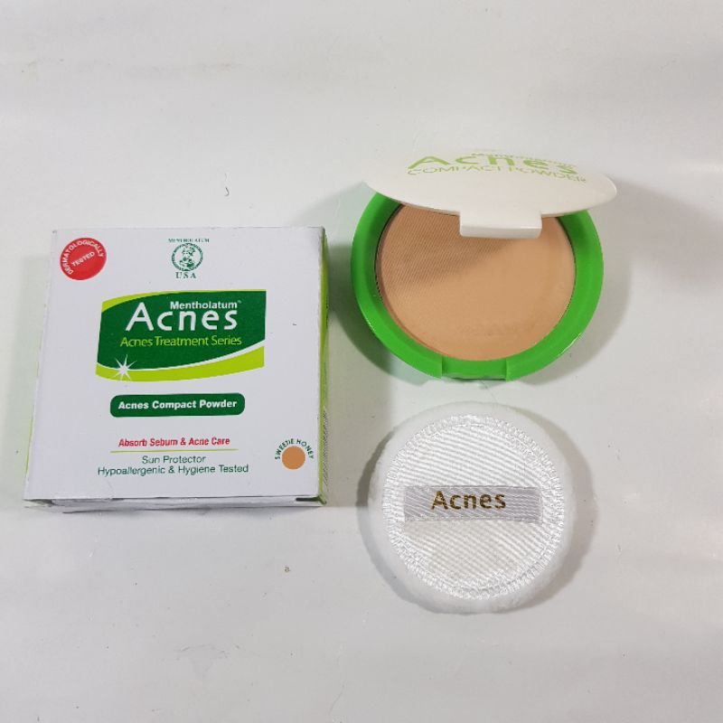 Jual Bedak Mentholatum Acnes Compact Powder (14gr) | Shopee Indonesia
