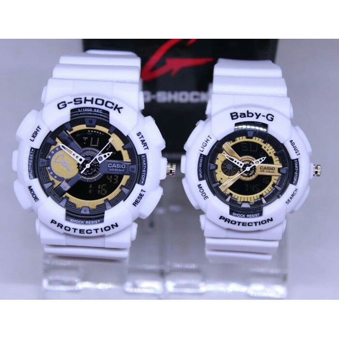 Harga jam g hot sale shock couple original