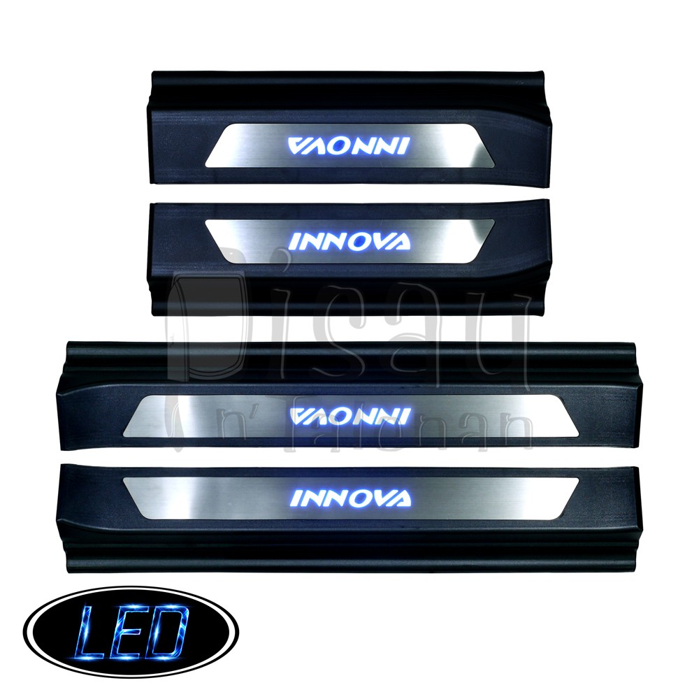 Jual INNOVA 2016 (Reborn) Door Sill Plate with LED Shopee Indonesia