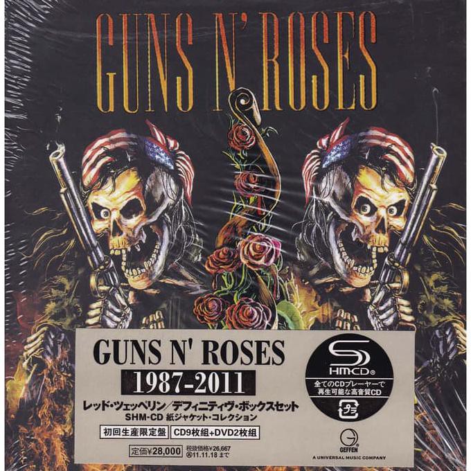 Jual CD Boxset Guns N Roses 1987- 2011 ( 9CD + 2 DVD) | Shopee Indonesia