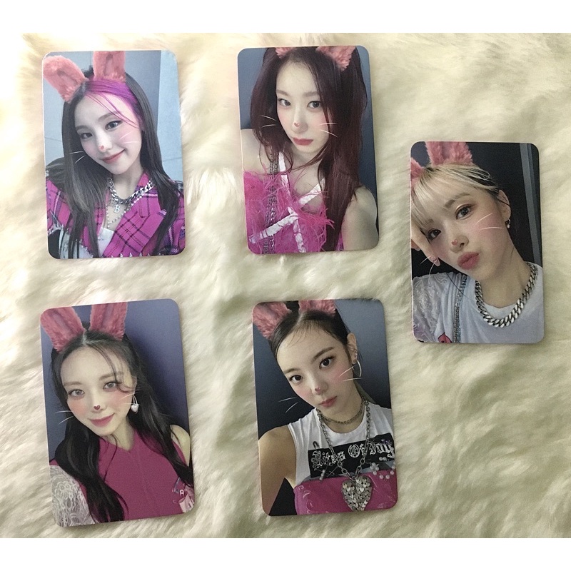 Jual ITZY CRAZY IN LOVE PHOTOCARD SOUNDWAVE ROUND ITZY PHOTOCARD SNOW FILTER RYUJIN YEJI