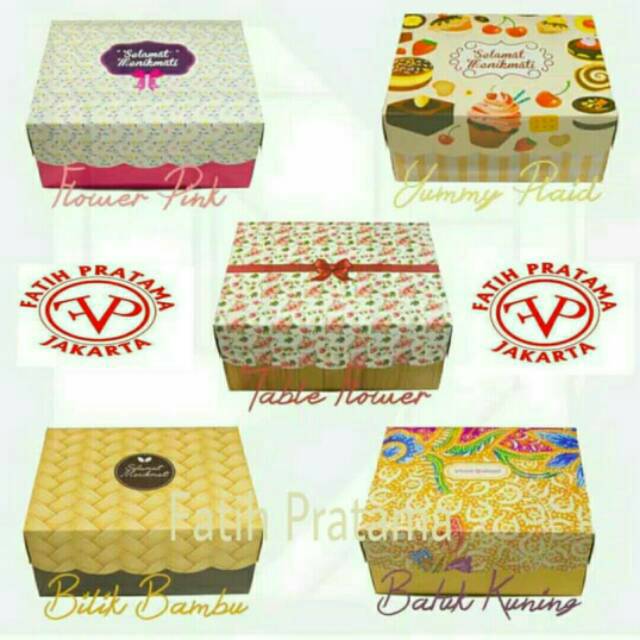 Jual Dus Snack X Motif Ada Motif Anggun Keren Shopee