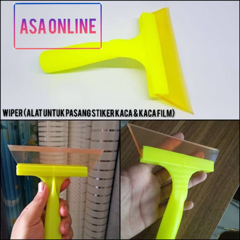 Jual Wiper SCRAPER RAKEL Alat Bantu Pasang Wallpaper Skotlet Stiker ...