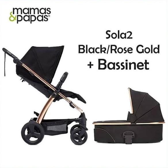 Mamas papas sola 2 rose gold hotsell